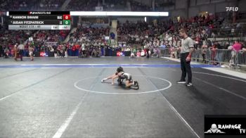 46 lbs Champ. Round 1 - Judah Fitzpatrick, Lawrence Elite vs Kannon Swaim, MAC