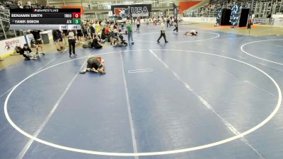 Junior Boys - 150 lbs Cons. Round 3 - Yanik Simon, Alabama Takedown Academy vs Benjamin Smith, Threestyle Wrestling Of Oklahoma