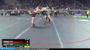 D1-285 lbs Cons. Round 1 - Colton Turk, Lapeer vs Jordan Kaat, Grandville