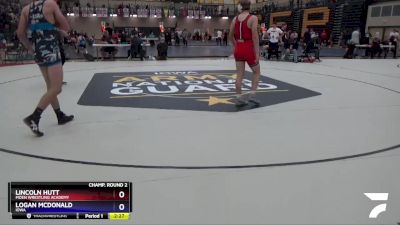 150 lbs Champ. Round 2 - Lincoln Hutt, Moen Wrestling Academy vs Logan McDonald, Iowa