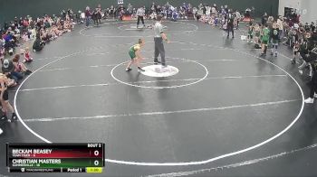 60 lbs Round 1 (4 Team) - Christian Masters, Summerville vs Beckam Beasey, Team Tiger