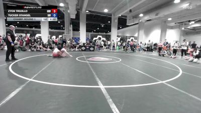 U20 Freestyle FS - 74 lbs Champ. Round 1 - Zyon Trujillo, Gold Rush Wrestling vs Tucker Stangel, Immortal Athletics WC