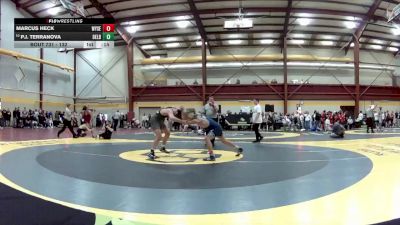 132 lbs Cons. Round 5 - P.j. Terranova, Delbarton vs Marcus Heck, Wyoming Seminary (PA)