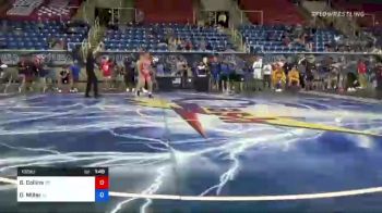 132 lbs Consi Of 32 #2 - Brady Collins, Colorado vs Damen Miller, Arizona