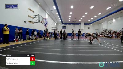 88 lbs Rr Rnd 1 - Tehya Myhre, Duncan Demon Wrestling vs Westyn Owens, Shelton Wrestling Academy