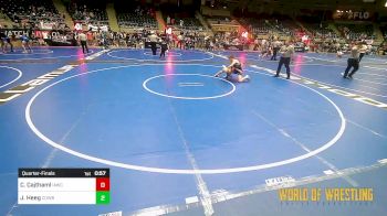115 lbs Quarterfinal - Carter Cajthaml, Immortal Athletics WC vs Justus Heeg, Cowboy Wrestling Club