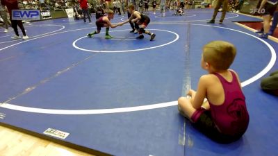 75 lbs Rr Rnd 2 - Kaige Leavitt, Panther Youth Wrestling-CPR vs Eli Benz, Benton Parks Youth Wrestling