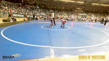70 lbs Quarterfinal - Gabriel Jackson, Simmons Academy Of Wrestling vs Jaxson Hasley, Vincent Warren
