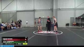 170 lbs Quarterfinals (8 Team) - Riggin Boger, Utah vs Kyle Jamerson, North Carolina