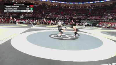 132 lbs Cons. Sub-quarters - Jack Williams, Marysville vs Braylon Brown, Troy