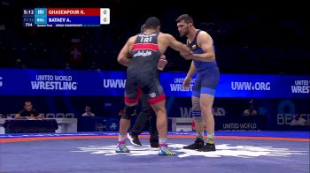 92 kg 1/4 Final - Kamran Ghorban Ghasempour, Iran vs Ahmed Sultanovich Bataev, Bulgaria