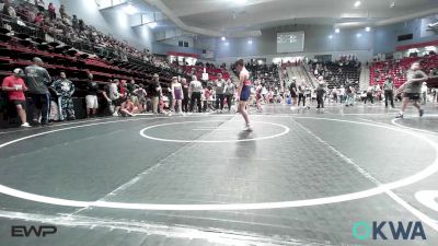 88 lbs Consi Of 8 #2 - Connor Stafford, Team Tulsa Wrestling Club vs JP Cooper, Bristow Elementary Wrestling Club
