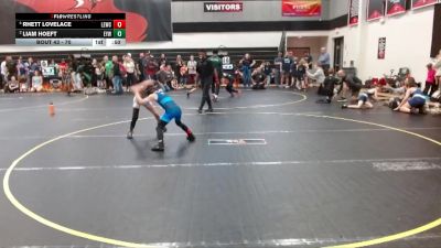 70 lbs 1st Place Match - Rhett Lovelace, Legacy Elite Wrestling Club vs Liam Hoeft, Mighty Warriors Wrestling Acad