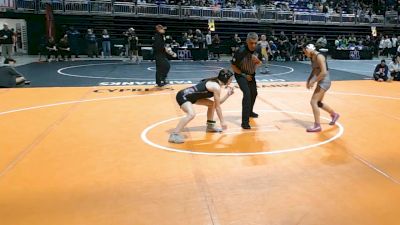 5A 105 lbs Cons. Round 3 - Alexis Avalos, Comal Smithson Valley vs Chloe Enberg, Cedar Park