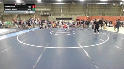 110 lbs Rr Rnd 1 - Rj Beighley, Turks Head - MSE vs Dakota Sandy, Mat Assassins Red - MSE