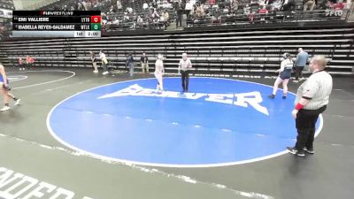 6A 170 lbs Cons. Round 2 - Isabella Reyes-galdamez, Westlake vs Emi Valliere, Layton