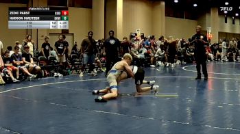 113 lbs Round 1 (6 Team) - Zedic Pabst, North Shelby Regulators Blue vs Hudson Sweitzer, VSUS Athletics RTC