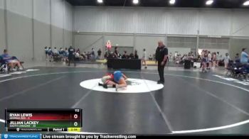 112 lbs Placement Matches (8 Team) - Ryan Lewis, Georgia Red vs Jillian Lackey, South Carolina