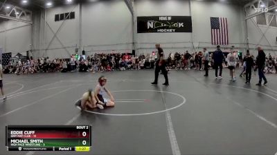 64 lbs Round 1 (4 Team) - Eddie Cuff, Grit Mat Club vs MICHAEL SMITH, High Pace Wrestling