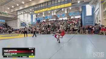 113 lbs Champ. Round 1 - Roman Kubler, Appoquinimink vs Kade Wootten, Laurel H S