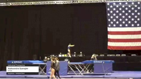 Aleksandra Spangler - Individual Trampoline, MTGA - 2021 USA Gymnastics Championships