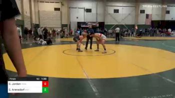 182 lbs Final - Cael Jordan, Unnattached vs Cash Arensdorf, Western Nebraska Titans