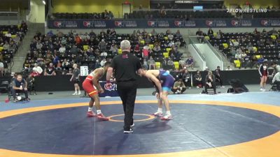 86 kg Semifinal - Mark Hall, PRTC/TMWC vs Drew Foster, Panther Wrestling Club RTC