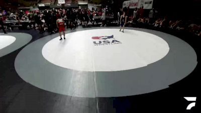 100 lbs Frank Fuentes, SJWA - San Joaquin Wrestling Association vs Benson Tanner, SAWA - Sacramento Area Wrestling Association