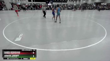 113 lbs Champ. Round 1 - Garen Keshishian, Silverback Wrestling Club vs Aodhan Jimenez, 512 Outlaw Wrestling