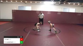 50 lbs 3rd Place - Sawyer Bell, West Perry vs Colton Louderback, Neshaminy