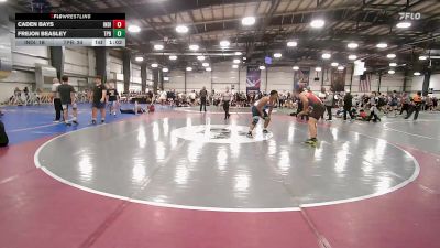 220 lbs Rr Rnd 3 - Caden Bays, Indiana Outlaws Orange vs Frejon Beasley, Terps PitBull HS