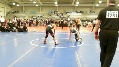 126 lbs Consolation - Arcadius Cruz, WA vs Ej Vass, NY