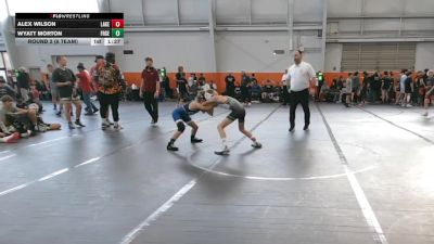 80 lbs Round 2 (6 Team) - Wyatt Morton, FORGE vs Alex Wilson, Lake WC