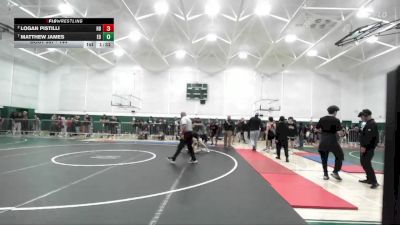 144 lbs Quarterfinal - Matthew James, El Dorado (Placentia) vs Logan Pistilli, Huntington Beach