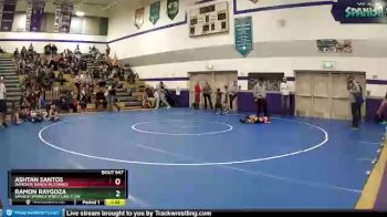 41-42 lbs Round 3 - Ramon Raygoza, Spanish Springs Wrestling Club vs Ashtan Santos, DaMonte Ranch Mustangs