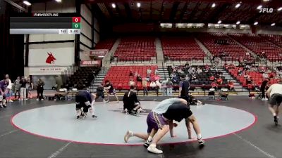 141 lbs Champ. Round 1 - Hudson Hackbarth, Maryville vs Trent Moses, Newman