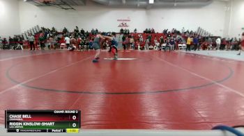 150 lbs Champ. Round 2 - Riggin Kinslow-Smart, Las Animas vs Chase Bell, Chaparral