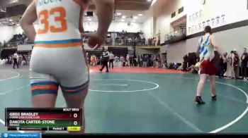 187 lbs Champ. Round 1 - Greg Bradley, Hybrid Wrestling Club vs Dakota Carter-Stone, Indiana
