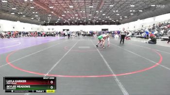 135 lbs Cons. Round 2 - Skylee Meadows, Smithville vs Layla Kariker, Fort Osage