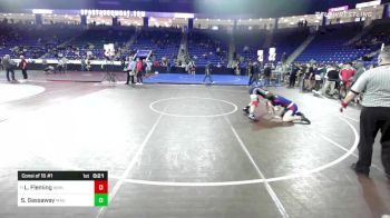 160 lbs Consi Of 16 #1 - Liam Fleming, Ashland vs Shawn Gassaway, Mount Anthony