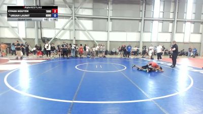 96 lbs Quarters - Ethan Nguyen, Thunder Mountain Wrestling Club vs Urijah Launit, Mat Demon Wrestling Club