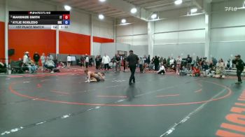 110 lbs 1st Place Match - Kylie Robledo, Baker vs Makenize Smith, Indiana Tech