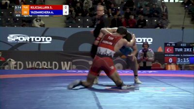 70 kg - Selahattin Kilicsallayan, TUR vs Amir Yazdani, IRI