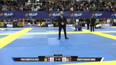 Roberto Rignani Junior vs Paulo Roberto Da Silva 2026 European Jiu-Jitsu IBJJF Championship