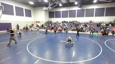 52 lbs Quarterfinal - Owen Eriksson, Aviator Wrestling Academy vs Riggins Wilkinson, JWC