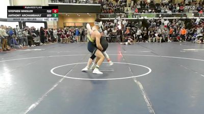 165 lbs Round Of 32 - Stephen Whisler, Portsmouth vs Anthony Archambault, Andover