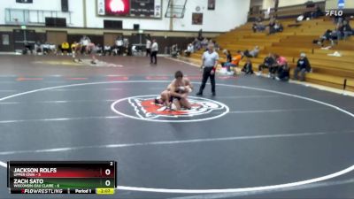 149 lbs Round 3 (6 Team) - Jackson Rolfs, Upper Iowa vs Zach Sato, Wisconsin-Eau Claire