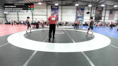 132 lbs Consi Of 16 #2 - Cole Gumlick, TN vs Benjamin Zuckerman, CT