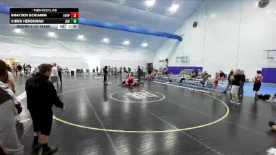 285 lbs Round 6 (10 Team) - Brayden Benjamin, AWA PA Posse vs Chris Hershman, LAW