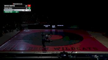 165 lbs Bryce Griffin, Davidson vs Noah Hall, Bellarmine